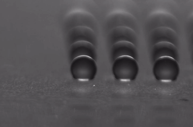 MicroFab Inkjet喷墨打印-高温焊料喷墨打印系统 固体聚合物高温喷墨打印测试1